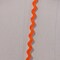 2 Yards Vibrance Orange Ric Rac Trim 0.25 Inch Ideal for Crafts, Sewing